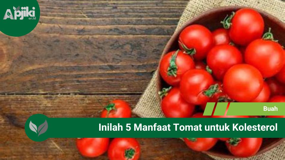 Inilah 5 Manfaat Tomat untuk Kolesterol