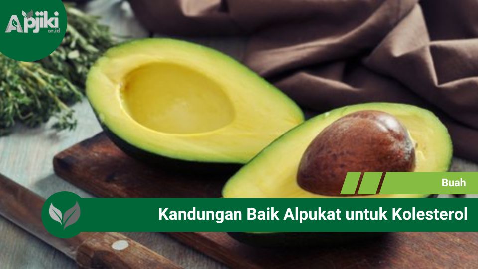 Kandungan Baik Alpukat untuk Kolesterol